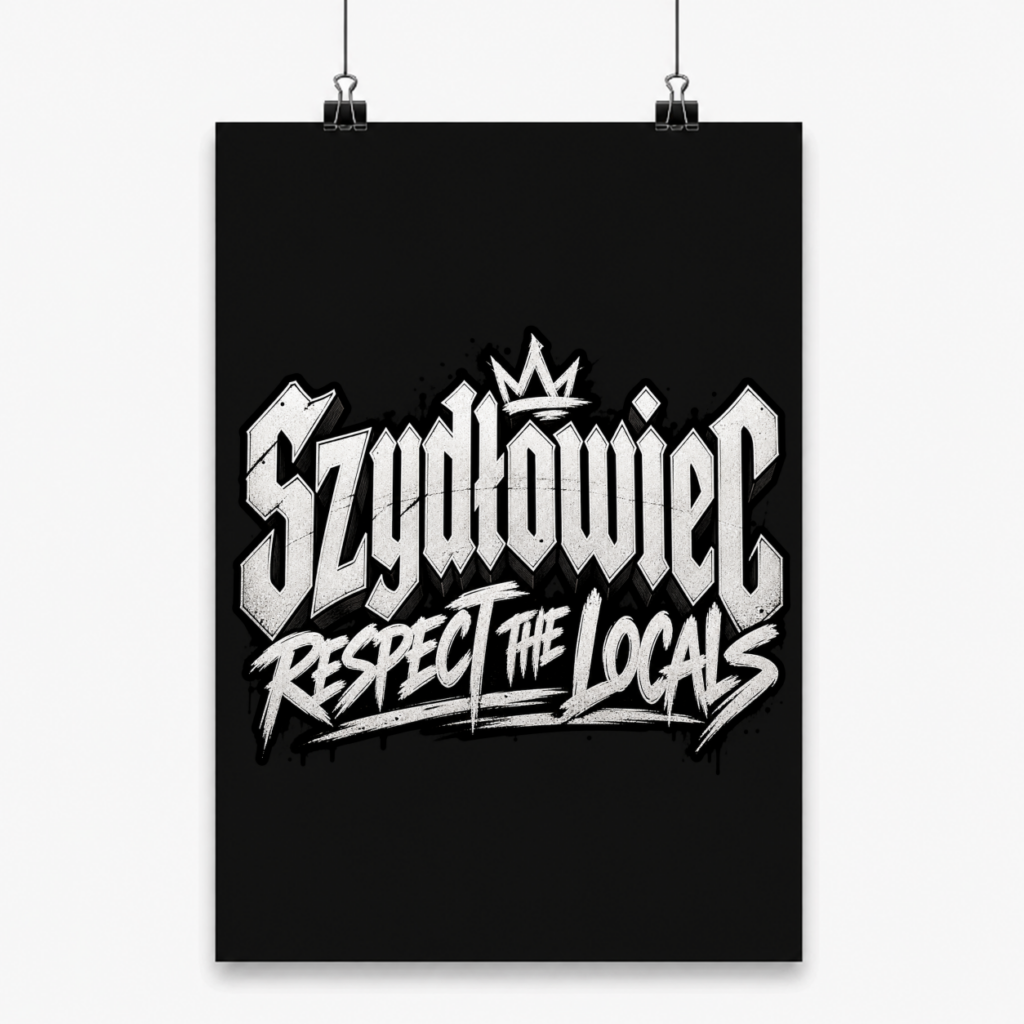 Szydłowiec Respect the Locals - Plakat