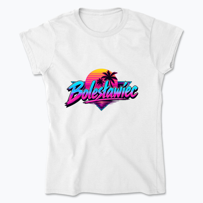 Vaporwave Bolesławiec - Koszulka damska