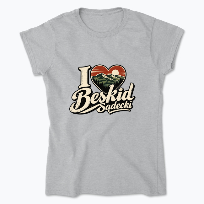 Vintage Beskid Sądecki - Koszulka damska