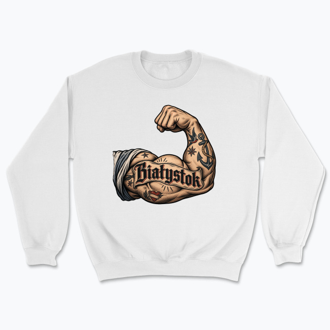 Vintage Białystok Sailor Tattoo - Bluza