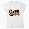 Vintage Black Cat Sadyba - Koszulka damska