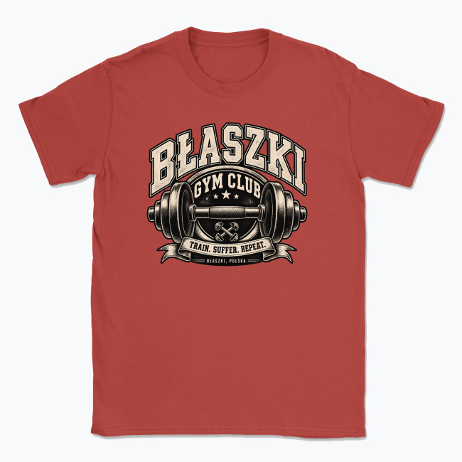 Vintage BłaszkI Gym Club - T-shirt