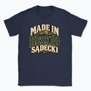 Vintage Made in Beskid Sądecki - T-shirt