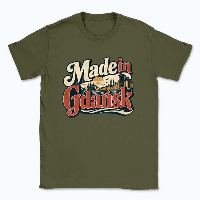 Vintage Made in Gdańsk - T-shirt