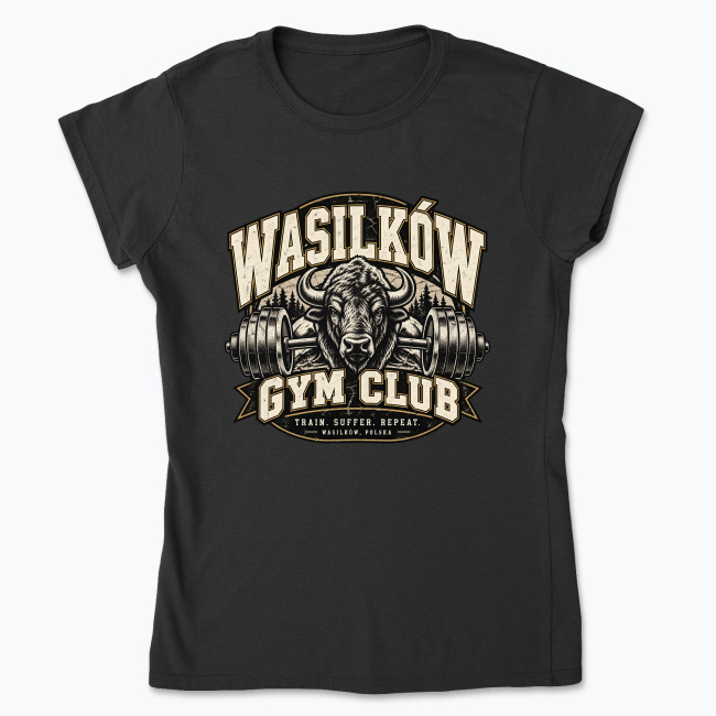 Wasilków Bison Gym Club - Koszulka damska