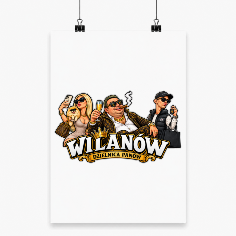 Wilanów Dzielnica Panów - Plakat