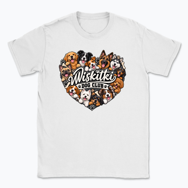 Wiskitki Dog Club - T-shirt