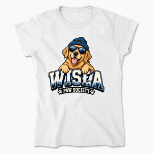Wisła Paw Society - Koszulka damska