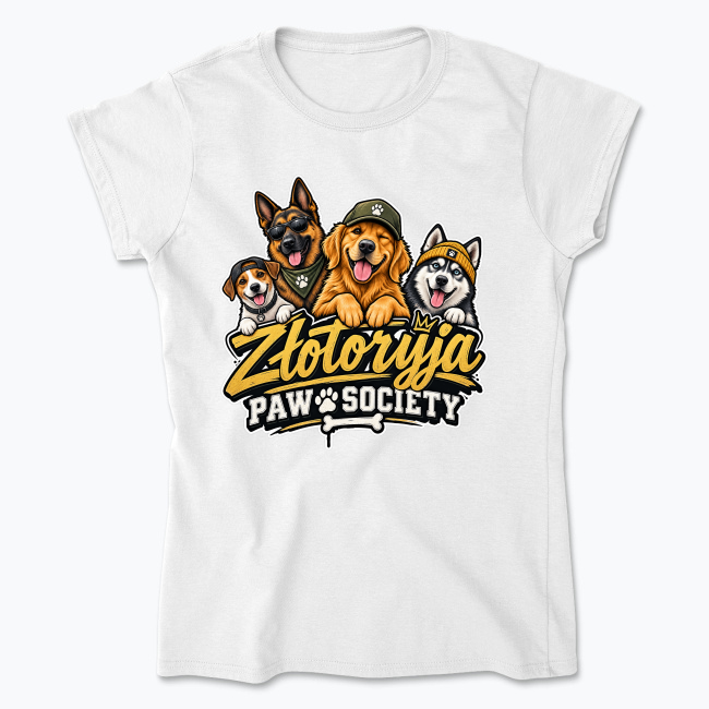 Złotoryja Paw Society - Koszulka damska